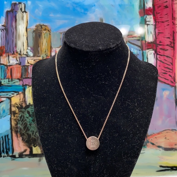 Tiffany & Co. Jewelry - Rare Tiffany & Co Etched Groove Necklace